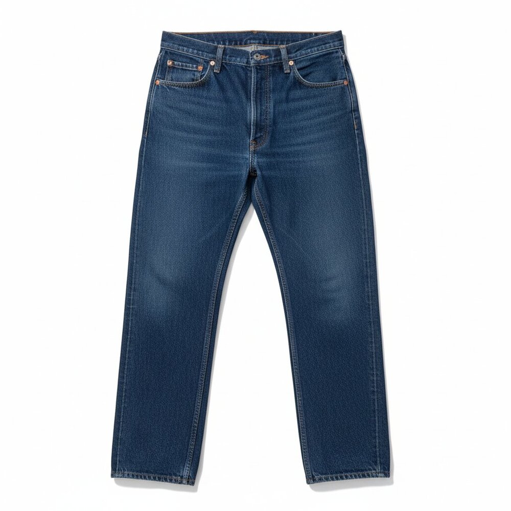 Levi's 619 Orange Tag Vintage Dark Blue Wash Jeans Size 38 x 32 Made in Canada